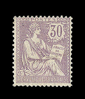 ** N°128 - 30c Violet - Bon Centrage - TB - 1900-02 Mouchon