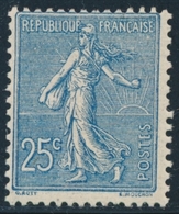 ** N°132 - 25c Bleu - TB - 1903-60 Sower - Ligned