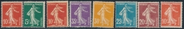 ** N°134/35, 137/42 - TB - 1906-38 Säerin, Untergrund Glatt