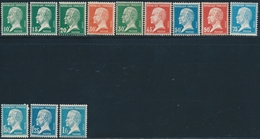 ** N°170/81 - TBentrage - Dans L'ens. TB - Unused Stamps