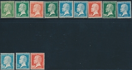 ** N°170/81 - TB - Unused Stamps