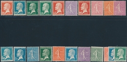 * N°170/81, 197/205 - TB - Unused Stamps