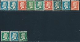 ** N°174/81 - TB - Unused Stamps