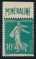 (**) N°188A - Minéraline - TB - Unused Stamps