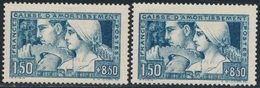 * N°252 (x2) - TB - Unused Stamps