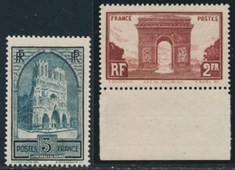 ** N°258, 259c - TB - Unused Stamps