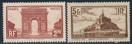 ** N°258, 260 - TB - Unused Stamps