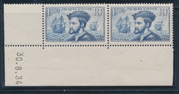 ** N°297 - Paire - CDF - TF - TB - Unused Stamps