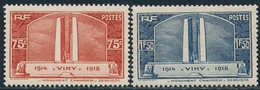 ** N°316/17 - TB - Unused Stamps