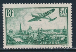 * N°14b - 50F Vert Foncé - Charn. Légère - TB - 1927-1959 Mint/hinged