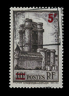 ** N°3 - 1F50 Brun Rouge - CDF - Surcharge S/Pont - Signé Calves - TB - Militärische Luftpost