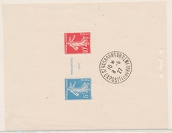 * N°2 - STRASBOURG 1927 - Obl Du 8/6/27 - TB - Mint/Hinged