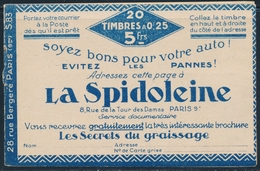 ** N°140 C12 - Evian X4 - S83 - Bas De Feuille N° - Couv. SPIDOLEINE - TORTOSA - Sans Agrafe - TB - Autres & Non Classés