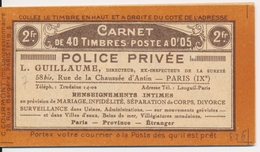 ** N°158 C2 - S5 - Couv. POLICE PRIVEE, L'AIGLE - TB - Autres & Non Classés