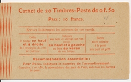 ** N°199 C48 - Inscriptions Postales S/couverture - 1° Et 4° Page - TB - Other & Unclassified