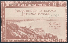 ** N°257 C12 - Le Havre X4 - Inf. Adhérence - Carnet N° - Autres & Non Classés