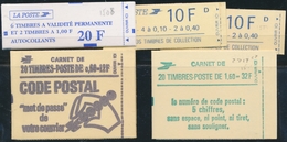 ** N°1501 (x2), 1508, 1816 C1, 2219 C2 = 5 Carnets - TB - Otros & Sin Clasificación