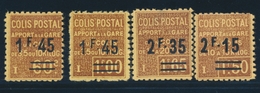 * N°88/90 - 4 Valeurs - TB - Mint/Hinged