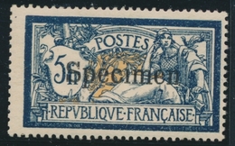 ** N°123 CI3 - Specimen - BDF - TB - Cours D'Instruction