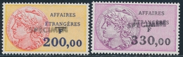 ** AFFAIRES ETRANGERES N°40/41 - Surch. SPECIMEN - TB - Autres & Non Classés