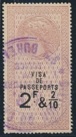 O PASSEPORTS N°1 - 2F&2/10 - TB - Other & Unclassified