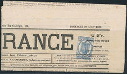 Journ. N°2 - S/L'Espérance Du 29/8/1869 - Presque Cplet - Margé - TF - TB - Newspapers