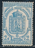 * N°8 - 2c Bleu - TB - Zeitungsmarken (Streifbänder)