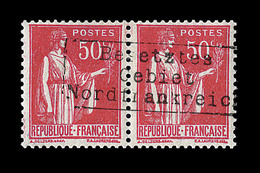 * COUDEKERQUE N°6 - 50c Rouge - Signé ROUMET - TB - War Stamps