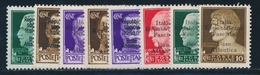 * BASE NAVALE ITALIENNE N°1, 3/6, 10/13 - 8 Valeurs - TB - War Stamps