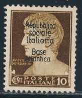 * BASE NAVALE ITALIENNE N°8 - 10c Sépia - TB - Francobolli Di Guerra