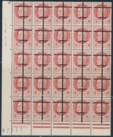 ** Lille - N°1 - 1F50 Pétain - Bloc De 25 - Avec Surcharge Renversée  - CDF - TB - Libération