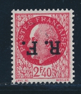 ** Lyon - N°12 - 2F40 -  Surch. Renversée - TB - Befreiung