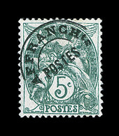 (*) N°41c - Surcharge Verte - Signé Calves - TB - 1893-1947