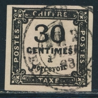 O N°6 - 30c Noir - TB - 1859-1959 Mint/hinged