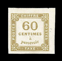 * N°8 - 60c Jaune Bistre - Belles Marges - Signé Roumet - TB - 1859-1959 Mint/hinged