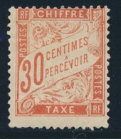 * N°34 - 30c Rouge Orange - TB - 1859-1959 Neufs