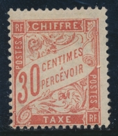 * N°34 - 30c Rouge Orange - Signé Calves - TB - 1859-1959 Postfris