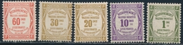 ** N°43/46, 48 - TB - 1859-1959 Neufs