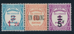 ** N°63/65 -  Signé Calves - TB - 1859-1959 Mint/hinged