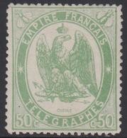 * TELEGRAPHE N°6 - 50c Vert - TB - Telegraph And Telephone