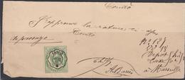 LAC TELEGRAPHE N°6 - 50c Vert - Obl. CASSIS - Juillet 1868 - TB - Telegraaf-en Telefoonzegels