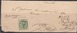 LAC TELEGRAPHE N°6 - 50c Vert - Obl. CASSIS - Juillet 1868 - TB - Telegraphie Und Telefon