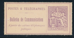 (*) TELEPHONE N°22 - TB - Telegraph And Telephone