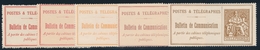 (*) TELEPHONE N°22/29 - 8 Valeurs - TB - Telegraph And Telephone