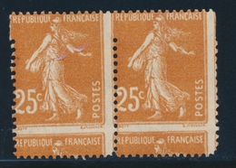 * N°235 - Paire - Piquage à Cheval - TB - Unused Stamps