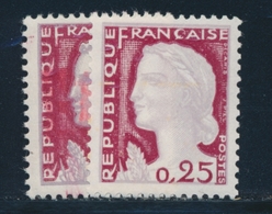 ** N°1263 - Défaut D'essuyage - TB - Unused Stamps