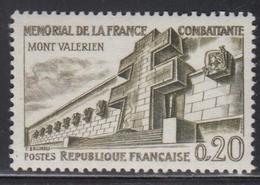 * N°1335a - Vert Olive Foncé Unicolore - TB - Unused Stamps