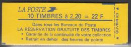 ** CARNETS N°2376 C11a - Sans "S" à Dehors - TB - Ungebraucht