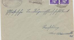 L 6pfg Paire - Cachet Illustré Zabern - 16/9/42 - Cachet Altenheim - TB - Briefe U. Dokumente