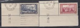 ** N°119/34 - N°124/25, 127, 128A, 129, 133  Avec CDF Daté + Flamme 1er Jour - Obl. 17/1/33 S/BDF - TB - ...-1885 Prephilately